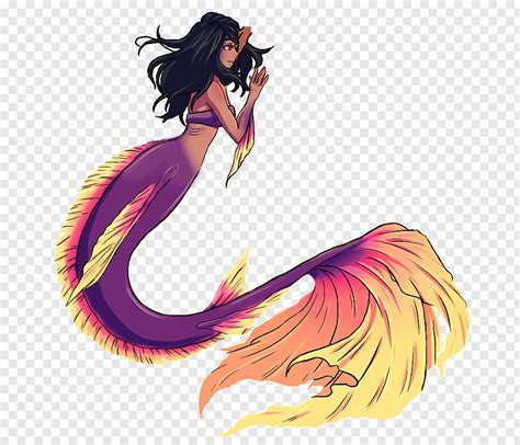 Fan Art Mermaid Aphmau Artist Mermaid Tail Legendary Creature