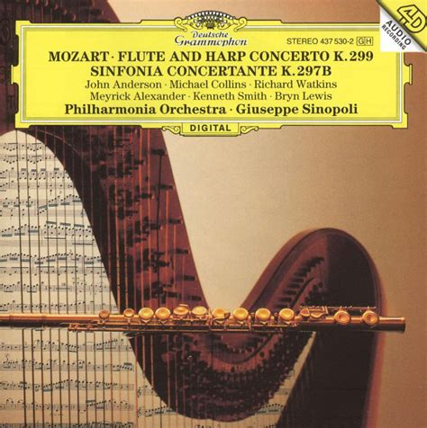 Mozart Flute And Harp Concerto K 299 Giuseppe Sinopoli