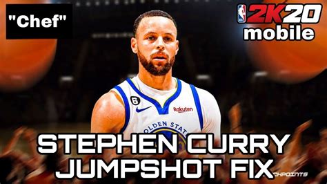 Stephen CURRY Jumpshot Fix NBA 2K20 MOBILE YouTube