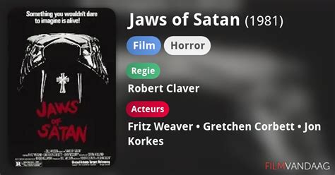 Jaws Of Satan Film 1981 FilmVandaag Nl