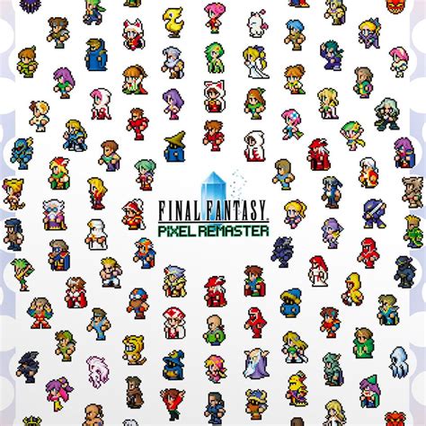 Final Fantasy Pixel Remaster I Vi Collection 35th Anniversary
