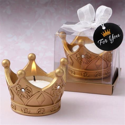 gold crown candle holder crown candle holder candle favors tealight candle favors