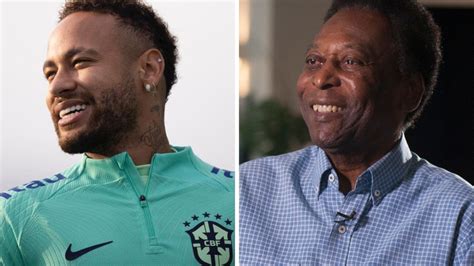 Neymar Recebe Homenagem Emocionante De Pelé Inspiração