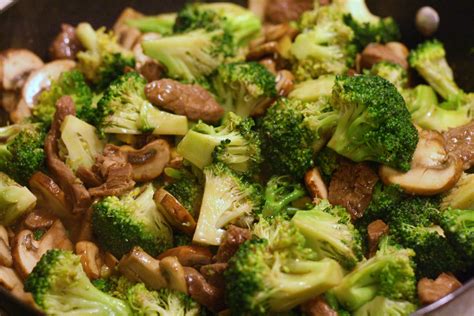 Laines Recipe Box Beef Mushroom And Broccoli Stir Fry
