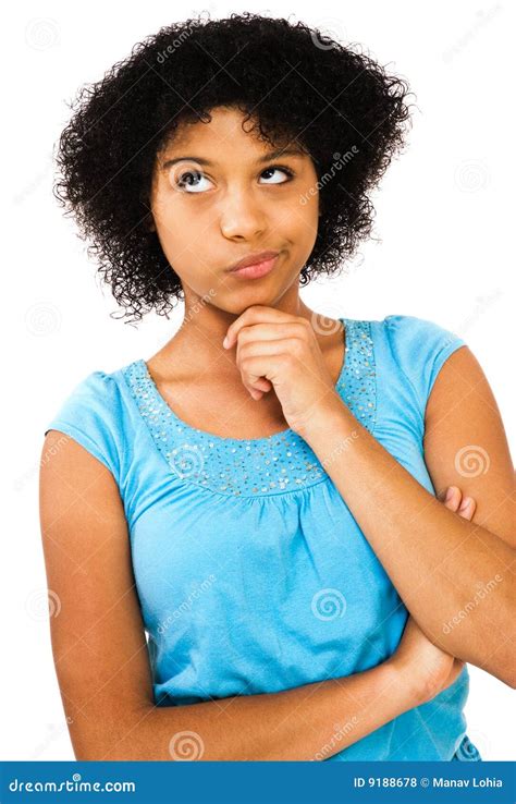 Close Up Of Teenage Girl Thinking Royalty Free Stock Photos Image