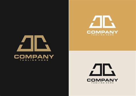Premium Vector Modern Monogram Initial Letter Cc Logo Design Template