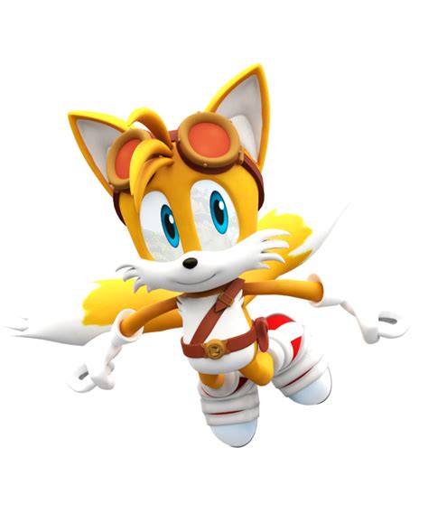 Sonic Boom New Tails Render By Nibrocrock On Deviantart Sonic Sonic