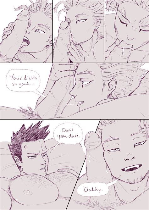 Rule 34 Annoyed Comic Daddy Kink Endeavor My Hero