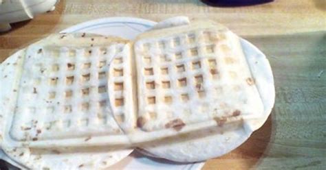 I Got Lazy And Decided To Make Quesadillas In A Waffle Iron I Present To You The Waffledilla