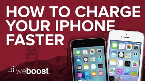 How To Charge Your Iphone Faster Weboost Youtube