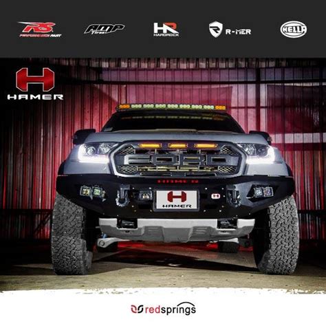 Ford Ranger T Px Px King Series Max Front Steel Bumper Rs Am M