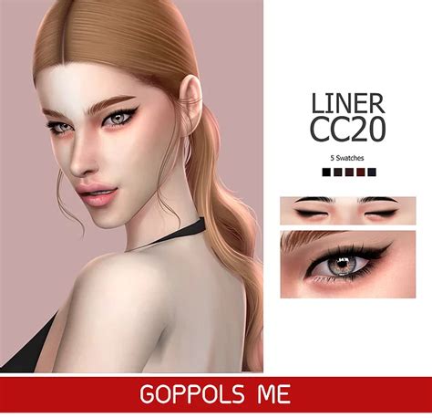 Perfect Colour Eyeliner The Sims 4 P7 Sims4 Clove Share Asia Tổng