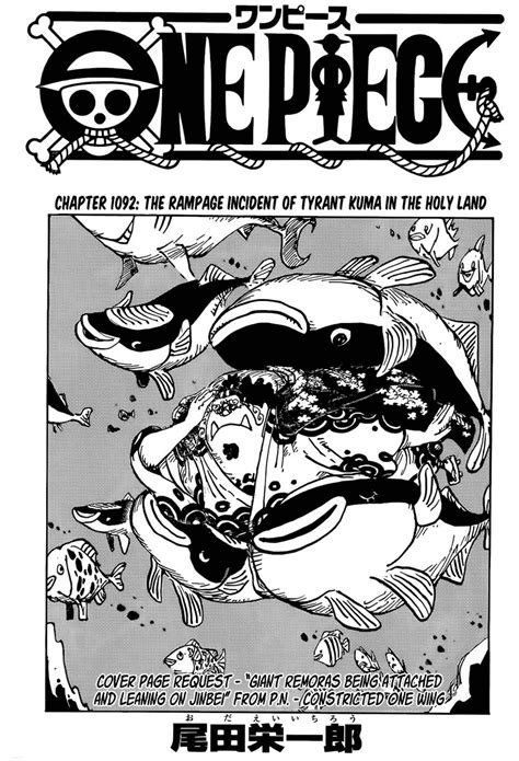 One Piece, Chapter 1092