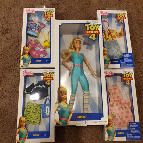 mattel disney pixar toy story 4 blonde barbie doll with accessories 80 00 picclick