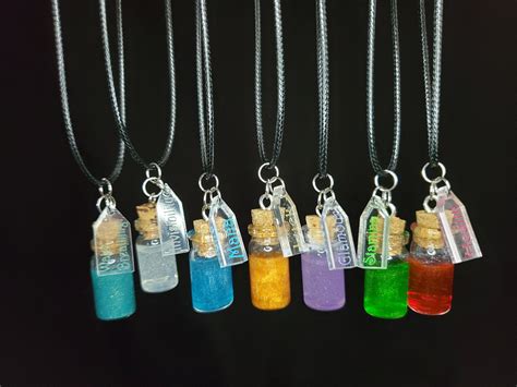 Magic Potion Necklace Etsy