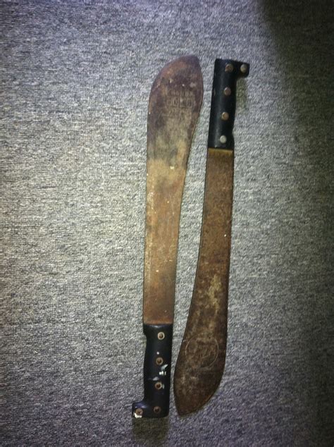 A Couple Of Old Machetes I Love Collectors Weekly