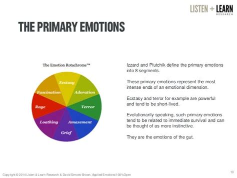 Primary Emotions