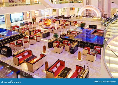 Luxury Coffee Shop Furniture In Modern Hotel Hall Stock Photo Image