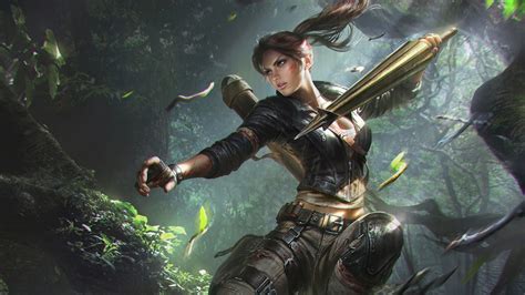 Lara Croft Tomb Riader Digital Art, HD Games, 4k Wallpapers, Images ...