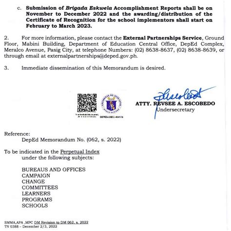 Deped Stops Search For Best Brigada Eskwela Implementers