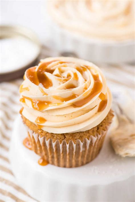 Salted Caramel Frosting - easy to make with 4 ingredients!