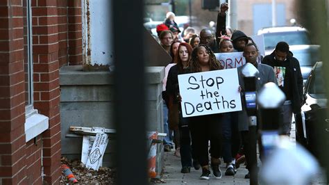 Louisville jail deaths: Silent protest held after 13th inmate dies