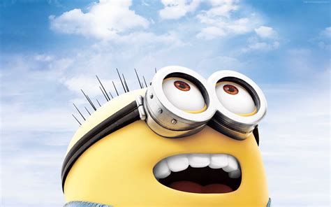Minion Looking Up To The Sky Hd Wallpaper Wallpaper Flare