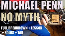 Michael Penn - No Myth - Guitar Tutorial - YouTube