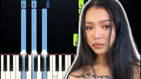 Bella Poarch Build A B Tch Piano Tutorial Youtube