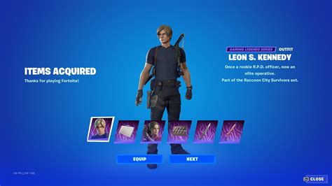 How To Get Resident Evil Skins In Fortnite Raccoon City Survivors