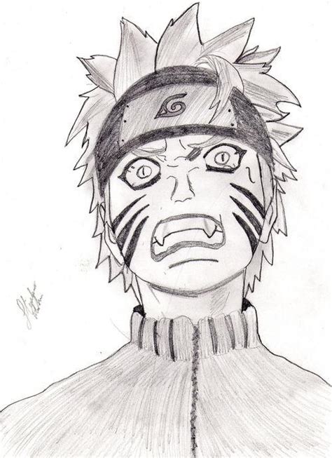 Naruto Uzumaki Angry By Uchihamalfoy On Deviantart