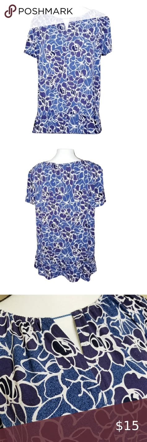 ⭐last Chance Sale ⭐5⭐ Ava James Floral Blouse Plus Fashion Fashion