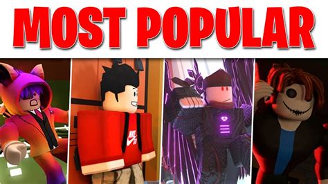 Most Popular Roblox Premium Games Youtube
