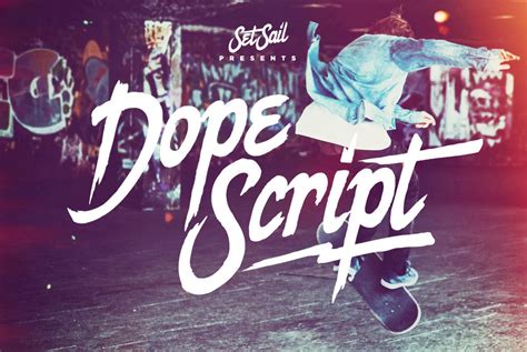 Dope Script Font Youworkforthem