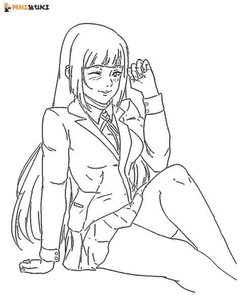 Kakegurui Coloring Pages Printable For Free Download