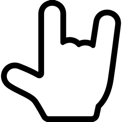 Rock Free Icon Free Icon Freepik Freeicon Music Rock Hand Sign