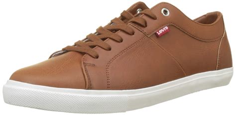 Levis Footwear And Accessories Woods Trainers In Brown Light Brown 26