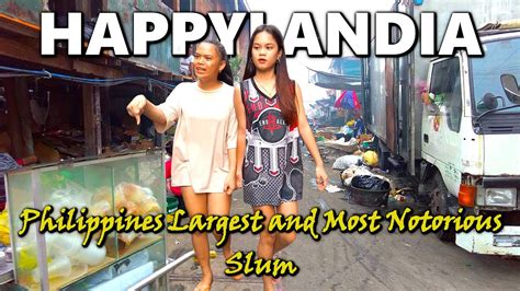 Happylandia Tondo Philippines Largest And Most Notorious Slum Walking Tours Ph [4k] Youtube