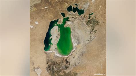 Nasa Images Reveal Shocking Scale Of Aral Sea Disaster Fox News