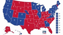 Red And Blue States Map 2023 Map 2023 - Printable Map Of The US