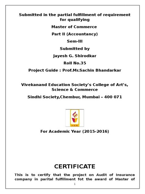 The fact is that most life insurance policies aren't suitable for the policyholders, and most of the time, the policy holder is unaware of this. Project Auditing of a Insurance Company (1) | Financial Audit | Insurance