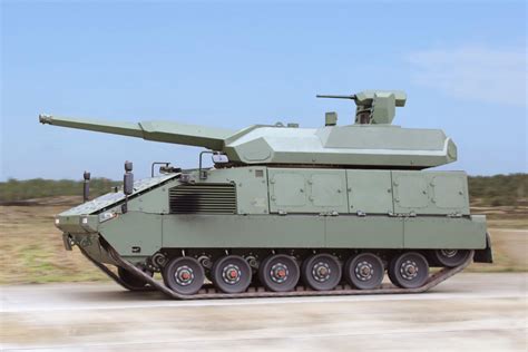 Kmw Tracked Boxer 8 X 8 Armoured Platform Takes Rheinmetall Lynx Head On