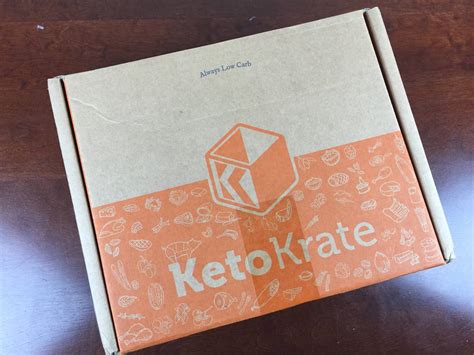 Keto Krate Subscription Box Review September 2015 Hello Subscription