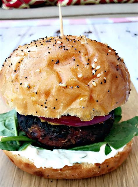 Add the mushrooms, sea salt, and pepper, to taste. Truffle Oil Mushroom Onion Burger - Stay Snatched