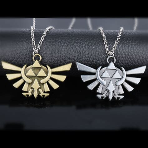 buy the legend of zelda triforce pendant necklaces dark links hylian metal