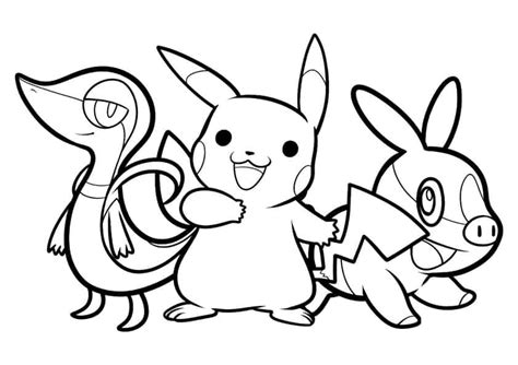 Disegni Di Pokemon Per Bambini Da Colorare Da Stampare Gratis