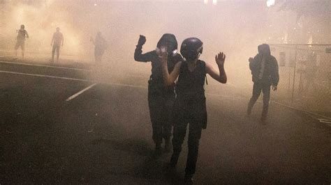 Portland Police Declare Saturday Night Protests As A Riot