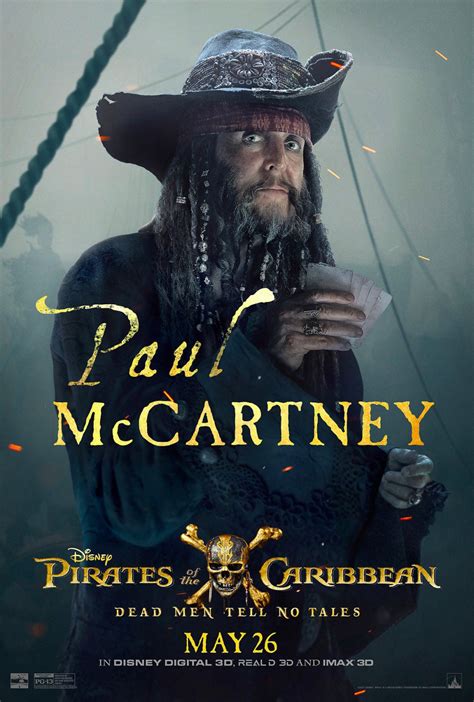 Digital bonus availability may vary by provider. Paul McCartney gets a poster for Pirates of the Caribbean ...