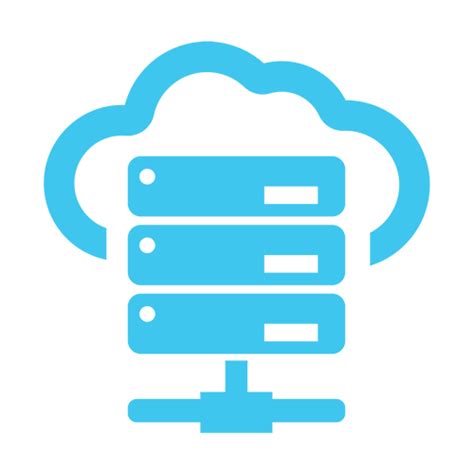Download Free Blue Computing Icons Virtual Servers Computer Private
