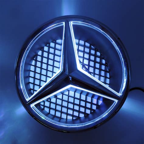 Install Mercedes Benz Led Illuminated Grille Emblem